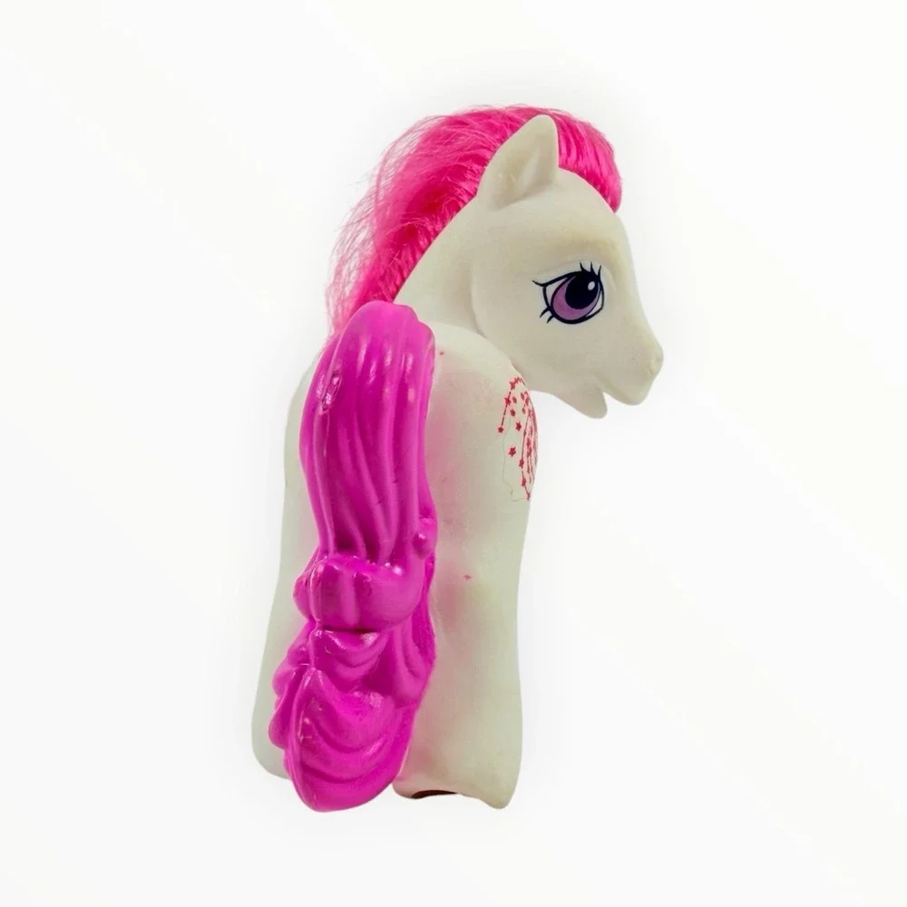 My Little Pony‎ G3 2005 McDonald's Happy Meal Toy -- White Star Swirl